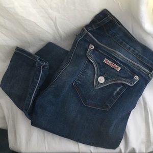 Petite Hudson Straight Leg Jeans